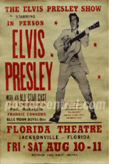 Elvis Presley bootleg poster